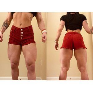 Women's Short Jeans ( Brazilian ) - Size: 36 /US-0